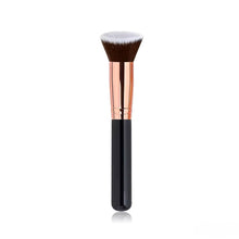 Load image into Gallery viewer, Flat Top Kabuki Foundation Brush for Liquid, Cream &amp; Powder Makeup