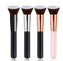 Load image into Gallery viewer, Flat Top Kabuki Foundation Brush for Liquid, Cream &amp; Powder Makeup