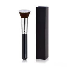 Load image into Gallery viewer, Flat Top Kabuki Foundation Brush for Liquid, Cream &amp; Powder Makeup