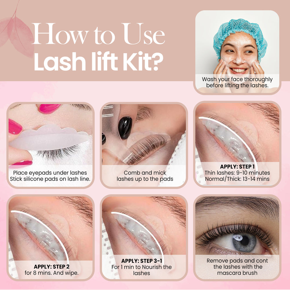 Beautimax Professional Lash Lift Kit – Luxury At-Home Eyelash & Brow Lamination System