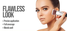 Load image into Gallery viewer, Flat Top Kabuki Foundation Brush for Liquid, Cream &amp; Powder Makeup