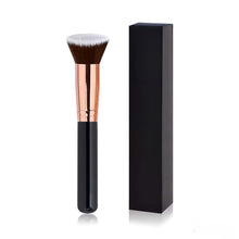 Load image into Gallery viewer, Flat Top Kabuki Foundation Brush for Liquid, Cream &amp; Powder Makeup