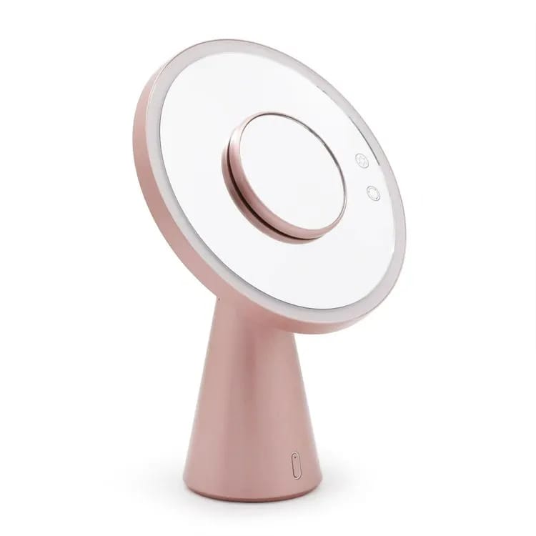Luxury LED Vanity Mirror – Rechargeable Makeup Mirror with Touch Control & Adjustable Brightness