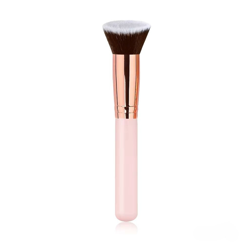 Flat Top Kabuki Foundation Brush for Liquid, Cream & Powder Makeup