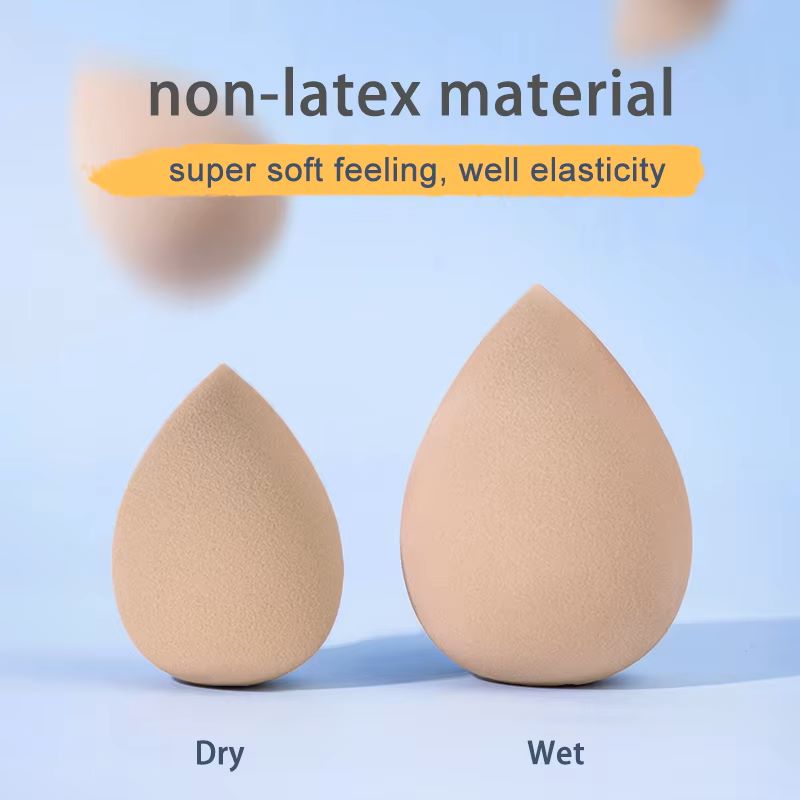 Nude Teardrop Beauty Blender Sponges Soft Latex-Free Makeup Puff