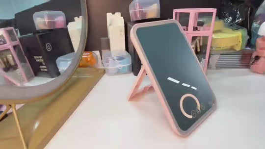 LED Touchscreen Makeup Mirror Adjustable Light Vanity Mirror with Smart Dimming for Beauty & Skincare